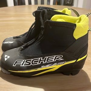 Fischer XJ Sprint Cross-Country Ski Boots, Kids EU34/US3